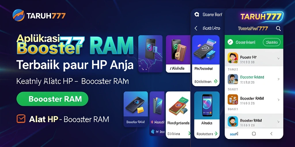 Antarmuka TARUH777 yang bersih dan intuitif untuk pengoptimalan RAM.