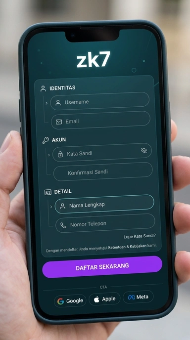 Buat Akun Baru zk7 untuk Pengguna Android