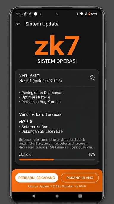 Riwayat Versi zk7 untuk Pengguna Android